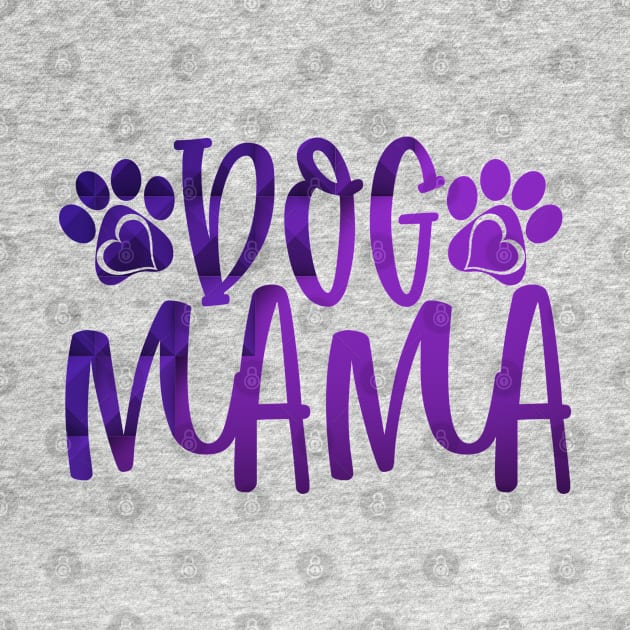 Best Dog Mama Typography by trendybestgift